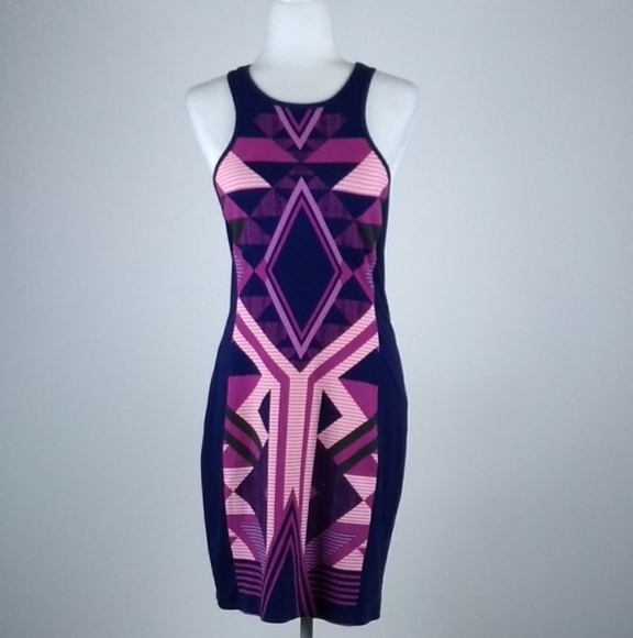 Express Dresses & Skirts - Express stretch geometric design dress size medium